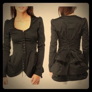 Betsy Johnson Bustle Jacket